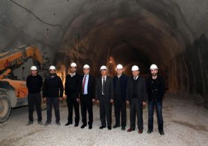 Erzincan-Erzurum tünelinin yüzde 60'ı tamamlandı