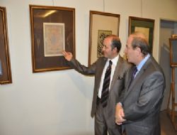 İran sanatları sergisi açıldı… 