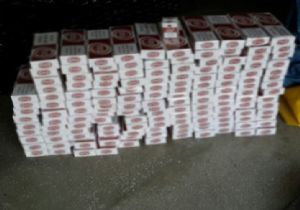 Gölbaşı'nda kaçak sigara operasyonu