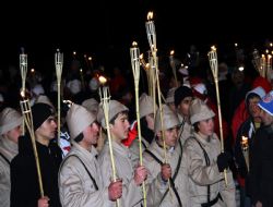 Kızılay'dan Sarıkamış Yürüyüşüne destek