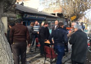 Sekmen Sanayi'de seçmeniyle buluştu