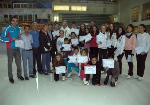 Senkronize Buz Pateni Eğitim Semineri tamamlandı