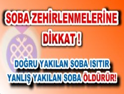Yunus Emre'de soba zehirlemesi