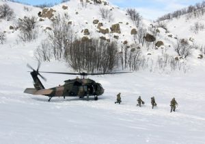 Tunceli'de süpürme operasyonu
