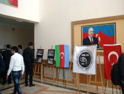ASİMDER Nahcivan'da Soykırım sergisi açtı