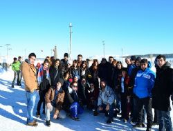 Erzurum izcileri Sarıkamış'ta