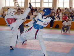 Taekwondo'da heyecan tavan yaptı