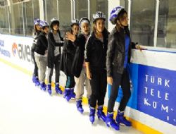 Temmuz sıcağında buz eğitimi