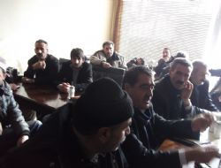 Tekman'da servisçiler istişare etti