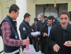 Tekman'da Polis Haftası kutlaması