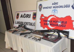 Terör operasyonunda 8 gözaltı