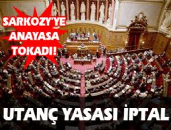 Utanç yasası iptal oldu