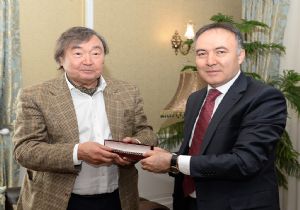Altıparmak Olcas Süleymanov'u ağırladı