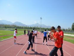 Yıldız Boks Milli Takımı Erzurum kampında