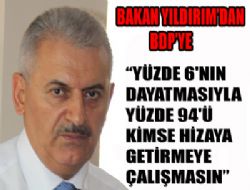 Yıldırım'dan sert tepki